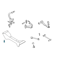 OEM 2004 Hyundai XG350 Bolt Diagram - 55448-39000