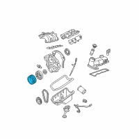 OEM 1996 Mercury Sable Damper Diagram - F7DZ-6316-AA