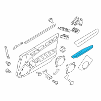 OEM Toyota 86 Armrest Diagram - SU003-06749