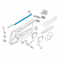 OEM 2014 Scion FR-S Belt Weatherstrip Diagram - SU003-01621