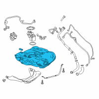 OEM 2020 Buick Regal TourX Fuel Tank Diagram - 84760125