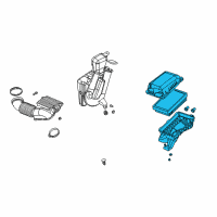 OEM 2004 Saturn Ion Cleaner Asm, Air Diagram - 22634591