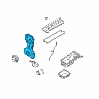 OEM 2010 Nissan Altima Cover Assy-Front Diagram - 13500-JA00B