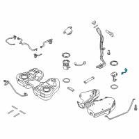 OEM Ford Explorer Fuel Gauge Sending Unit Diagram - DA8Z-9A299-C