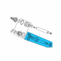 OEM 2000 Ford Focus CV Joint Diagram - YS4Z3B414AM