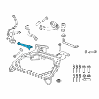 OEM 2006 Mercury Milan Front Arm Diagram - AE5Z-3078-A