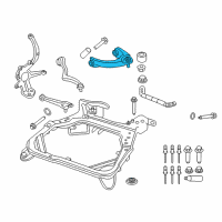 OEM 2010 Mercury Milan Upper Control Arm Diagram - AE5Z-3084-A