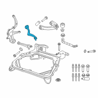 OEM 2012 Lincoln MKZ Rear Arm Diagram - BE5Z-3079-A