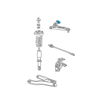 OEM Lincoln Aviator Upper Control Arm Insulator Diagram - 1L2Z-3069-AC