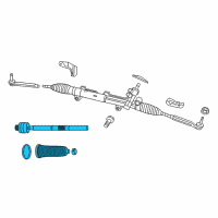 OEM 2011 Dodge Charger Kit-Inner End Diagram - 68158377AA