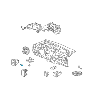 OEM 2010 Honda Fit Bulb (14V 80Ma) Diagram - 35850-TK6-003