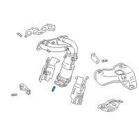 OEM 1998 Toyota RAV4 Manifold Stud Diagram - 90080-11631