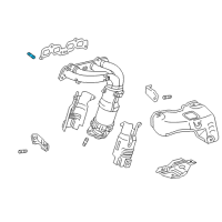 OEM Toyota Manifold Stud Diagram - 90116-10063