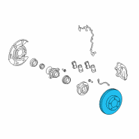 OEM Toyota Rotor Diagram - 43512-0C020