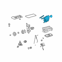 OEM 2008 Scion xD Intake Manifold Diagram - 17120-0T011