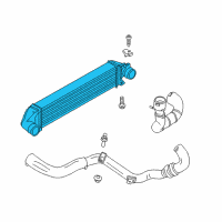 OEM 2013 Ford Escape Intercooler Diagram - CV6Z-6K775-A