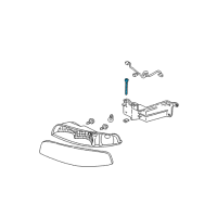 OEM Buick Park Avenue Bolt/Screw-Headlamp Diagram - 25641756