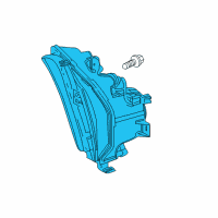 OEM 2018 Lexus LC500 Lamp Assembly, Front Turn Signal Diagram - 81510-11040