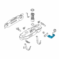 OEM 2015 Ford F-350 Super Duty Filler Pipe Diagram - BC3Z-9034-EH