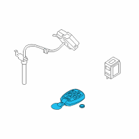 OEM Hyundai Azera Module Assembly-Immobilizer Diagram - 95420-H1000