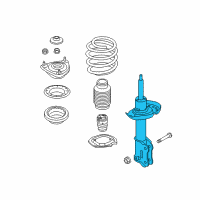 OEM 2016 Kia Soul EV Front Strut Assembly Kit, Left Diagram - 54650B2030