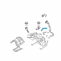 OEM 2017 Infiniti QX70 Hose-Filler Diagram - 17228-JK600