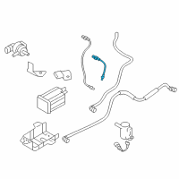 OEM 2017 Kia Sorento Oxygen Sensor Assembly Diagram - 392103CDA0