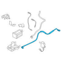 OEM 2017 Hyundai Santa Fe Tube-Canister Ventilator Diagram - 31456-B8500