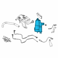 OEM 2020 Jeep Compass CANISTER-Vapor Diagram - 52029920AA