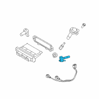 OEM Mercury Camshaft Sensor Diagram - AT4Z-6B288-A
