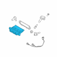 OEM Lincoln MKX PCM Diagram - 7U7Z-12A650-HNARM