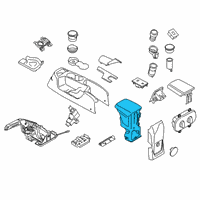 OEM 2021 Ford Transit Connect Rear Compartment Diagram - DT1Z-61045A36-AC