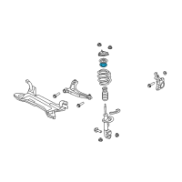 OEM 2016 Jeep Patriot Seat-Spring Diagram - 5085403AD