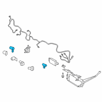 OEM Ford Edge Automatic Park Sensor Diagram - HU5Z-15K859-AAT