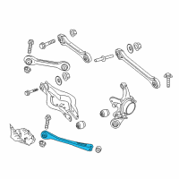 OEM 2021 BMW 230i Trailing Arm With Rubber Mount Diagram - 33-32-6-792-525