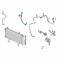 OEM 2020 Honda Accord Hose, Discharge Diagram - 80315-TVA-A01