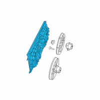 OEM Dodge Caliber SHROUD-Fan Diagram - 68031875AA