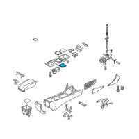 OEM Hyundai Sonata Boot Assembly-Shift Lever Diagram - 84640-3S400