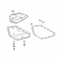OEM Chevrolet Drain Plug Washer Diagram - 93741361