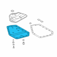 OEM 2013 Chevrolet Spark Transmission Pan Diagram - 25188123