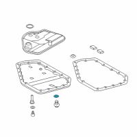 OEM Chevrolet Oil Drain Plug Gasket Diagram - 25188127