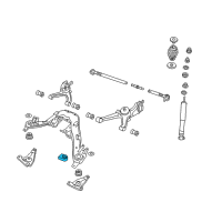 OEM 2005 Pontiac GTO Bushing, Rear Suspension Trailing Arm Diagram - 92115982