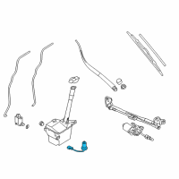 OEM Kia Sorento Level Switch-Windshield Washer Diagram - 985202P700