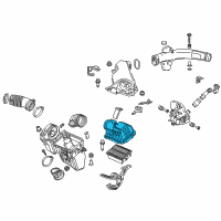 OEM 2022 Honda CR-V Cover, Air Cleaner Diagram - 17210-5K0-A00