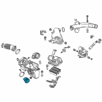 OEM 2018 Honda Accord Joint, Throttle Rubber Diagram - 17228-5K0-A00