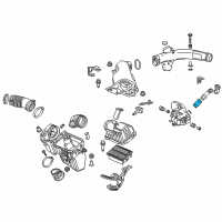 OEM 2014 Honda Accord Tube Diagram - 17486-RWC-A00