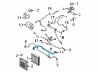 OEM 2021 BMW M8 Gran Coupe HOSE COOLANT PUMP Diagram - 17-12-8-747-915