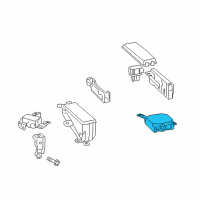 OEM 2015 Lexus IS350 Computer Assembly, Power Diagram - 89650-53120