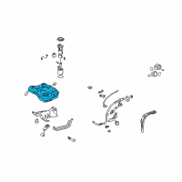 OEM Pontiac Fuel Tank Diagram - 19184091