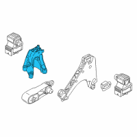 OEM 2017 BMW i3 Engine Mount Bracket Diagram - 22-11-6-878-938